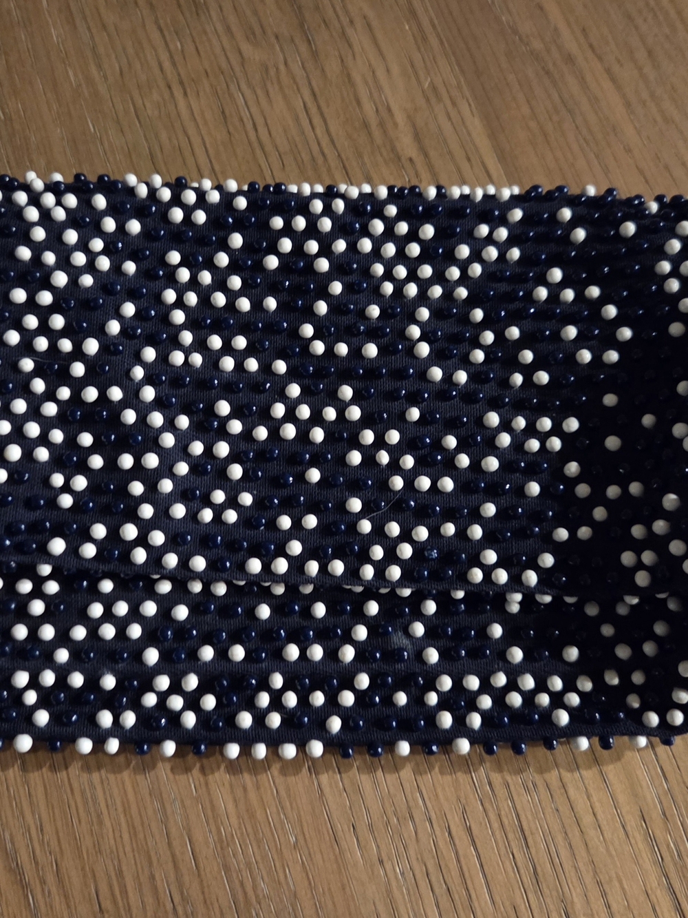 Vintage 50s Beaded Clutch Purse